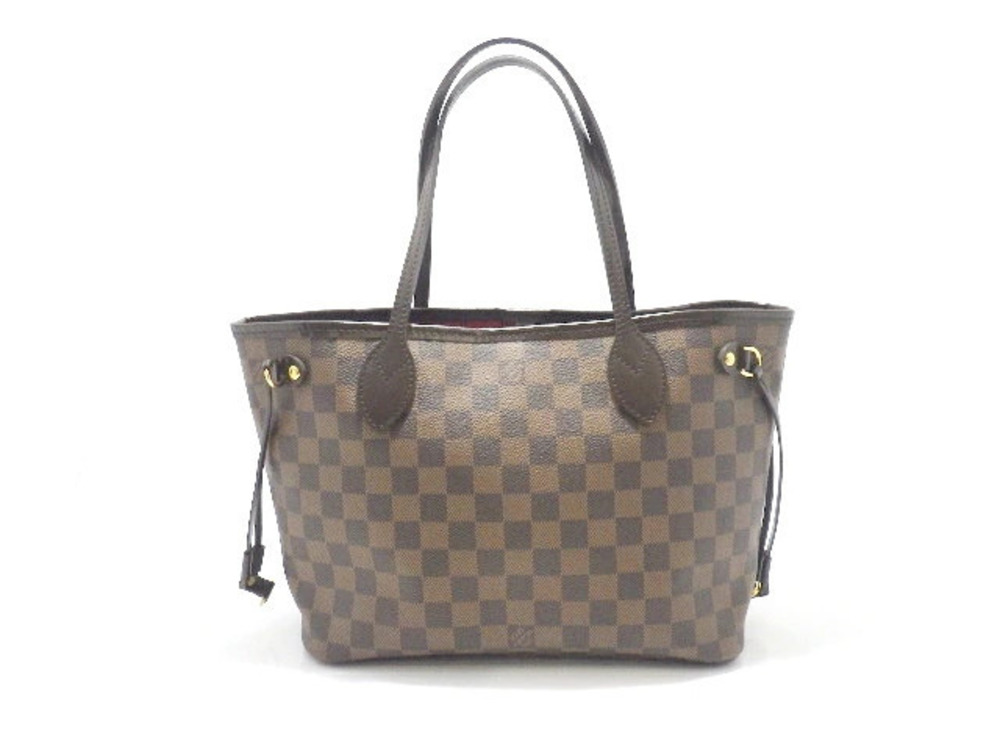 LOUIS VUITTON Neverfull Tote Bag Damier